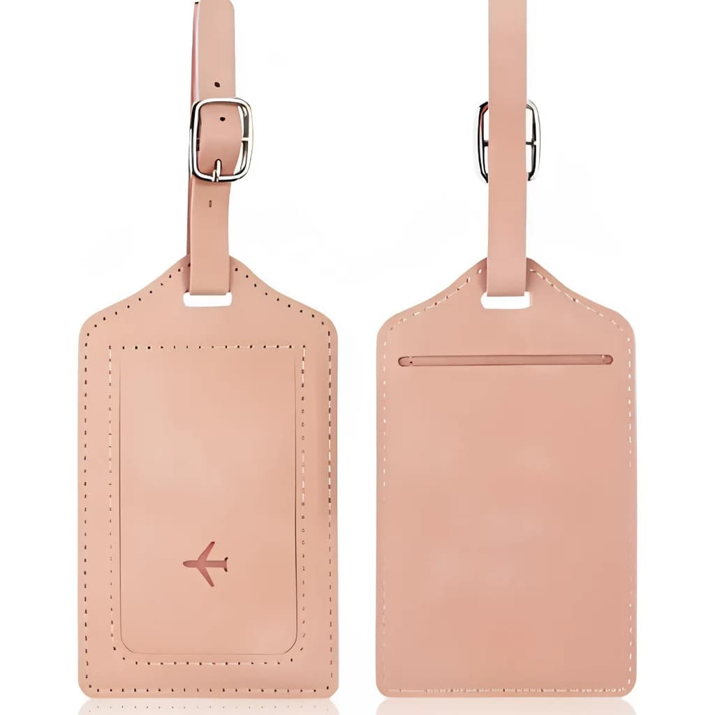 Kit 2 Tag De Mala Viagem Etiqueta De Identificação Bagagem