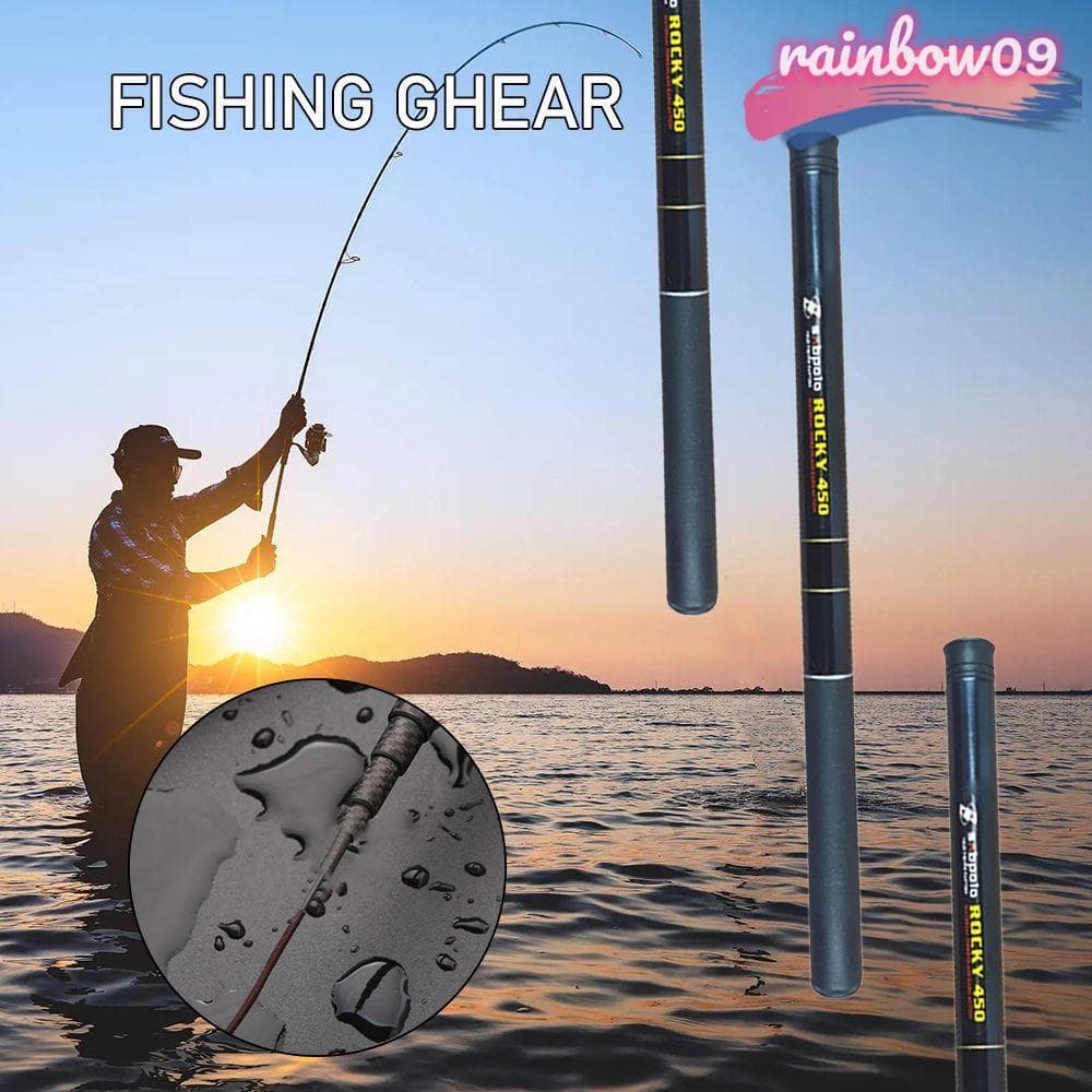 Vara De Pesca Telescópica RAINBOW09 , Mini Mão Ultraleve , Alimentador De Carpa De Viagem Portátil SuperHard
