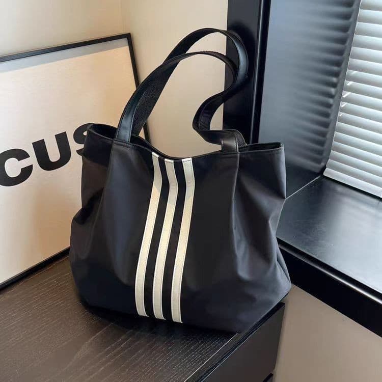 Estilo preguiçoso bolsa de lona de grande capacidade feminina outono inverno bolsa de ombro moda estudante sacola para20