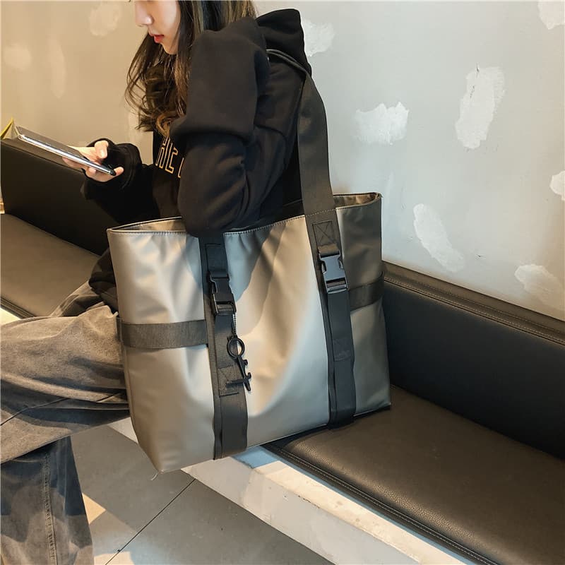 Bolsa de viagem de grande capacidade feminina mochila esportes Fitness masculino portátil Tote estudante viagem de negóc
