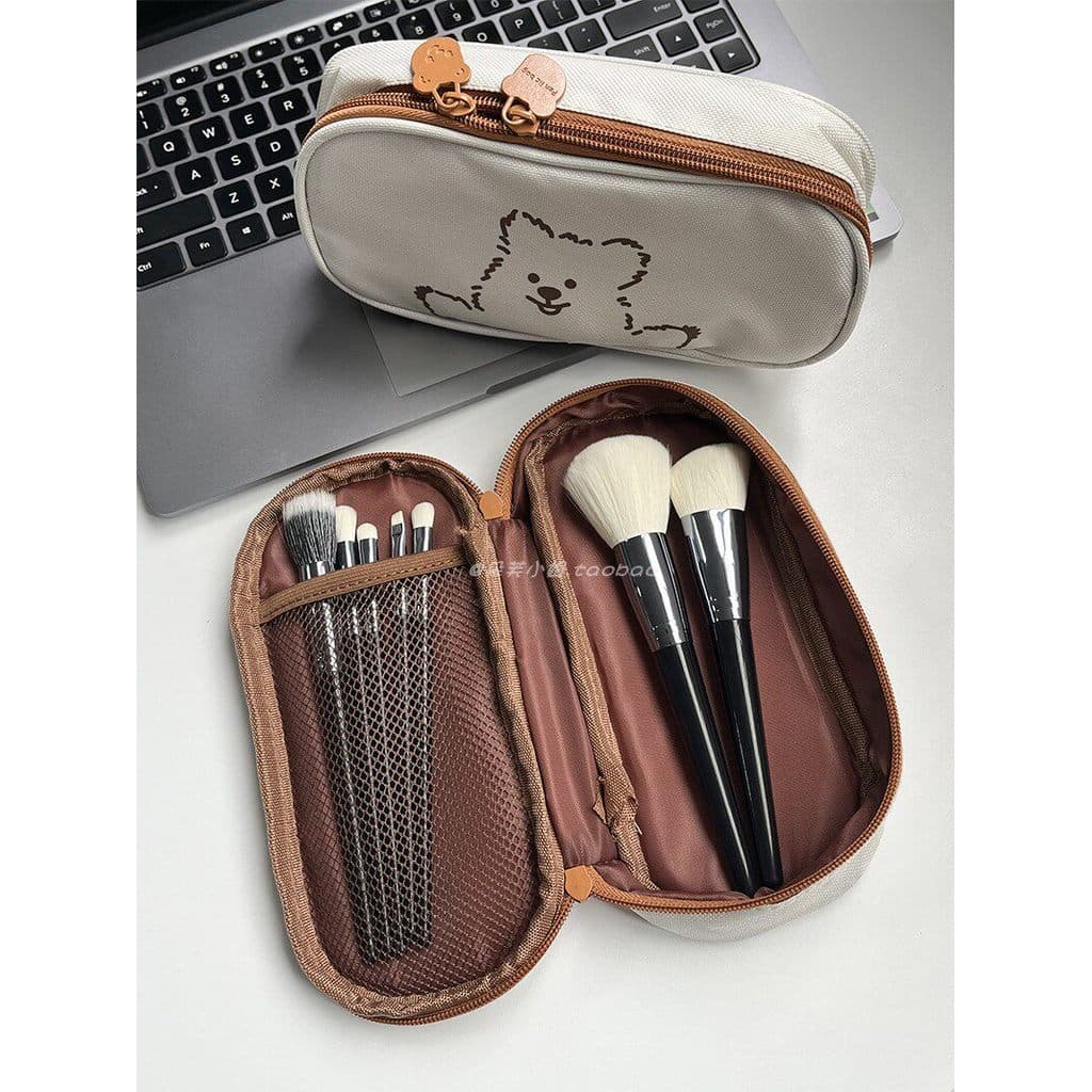 Conjunto de pincéis de maquiagem sombra escova lâmina escova pó solto Blush contorno mancha olho iniciante conjunto comp
