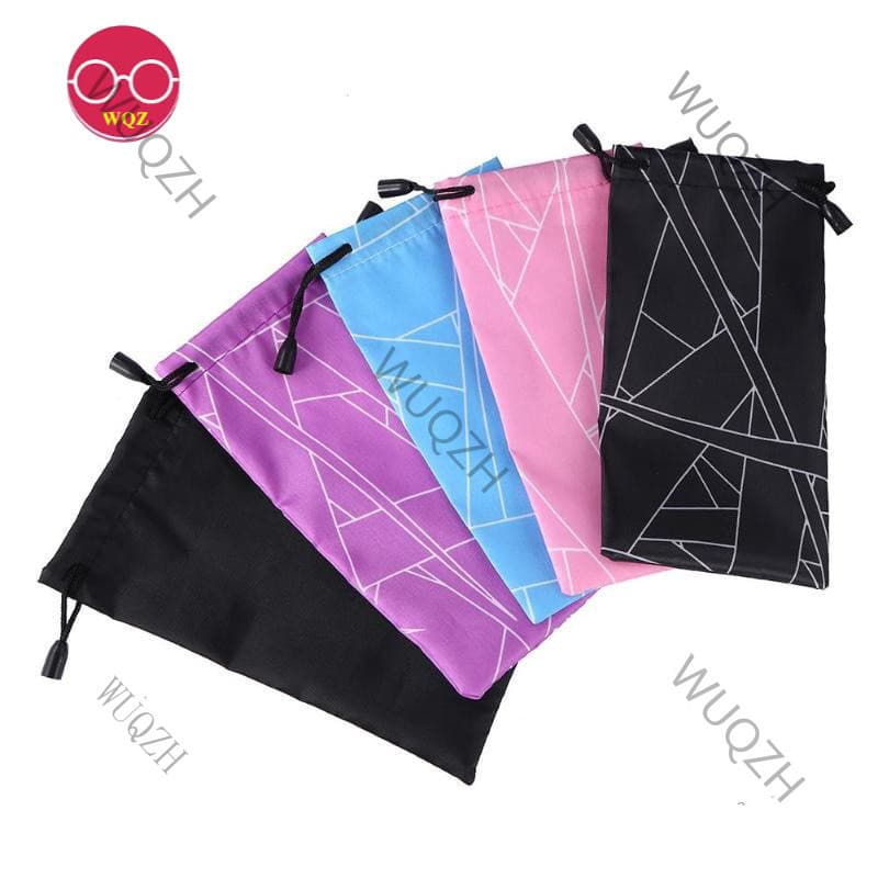 Cor Preta Nova Bolsa De Óculos De Sol Para Celular Joias À Prova D'água