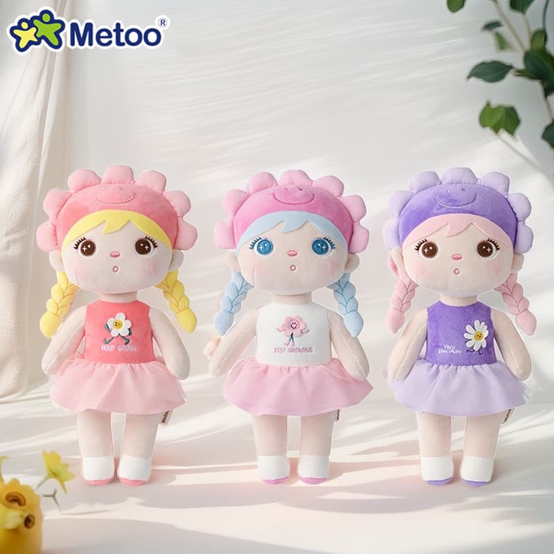 Novo estilo 2025 METOO flor linguagem série brinquedo de pelúcia linda boneca brinquedo infantil presente