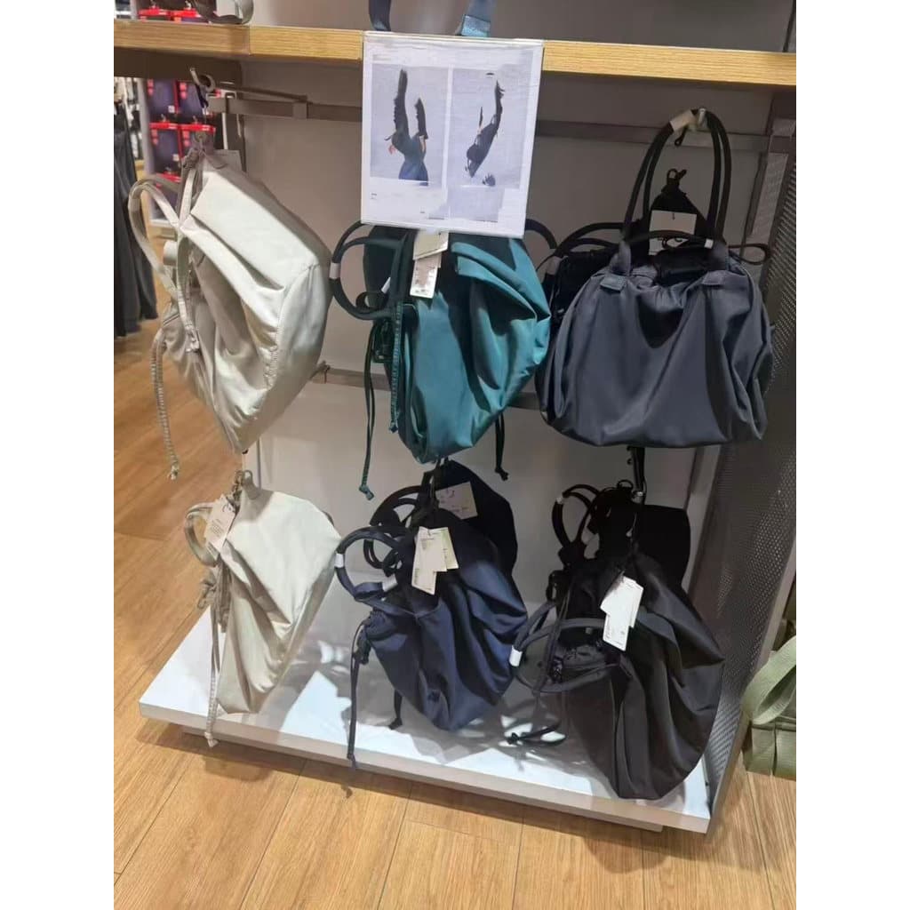Ins japoneses!Homens Mulheres Cordão Bolsa Ombro Portátil Bolsa Alça de Ombro Ajustável Crossbody Bolsa Grande Capacidad