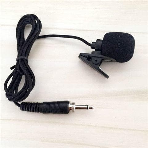 Amplificador de lapela parafuso transmissor sem fio caixa Universal fone de ouvido microfone 3.5 Interface rosca