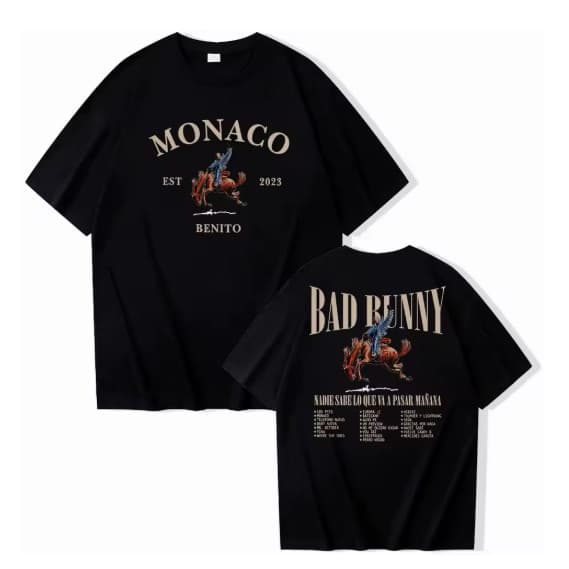 Camiseta Camisa Blusa Algodão Unissex Bad Bunny Nadie Sabe Lo Que Va Pasar Manana