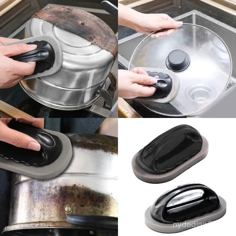 Hi * Carborundums Esmeril Esponjas Escova Limpeza Cozinha Alça
