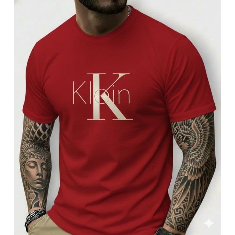 Camiseta Masculina Premium Estampada Algodão Confortável Moderna Lançamento