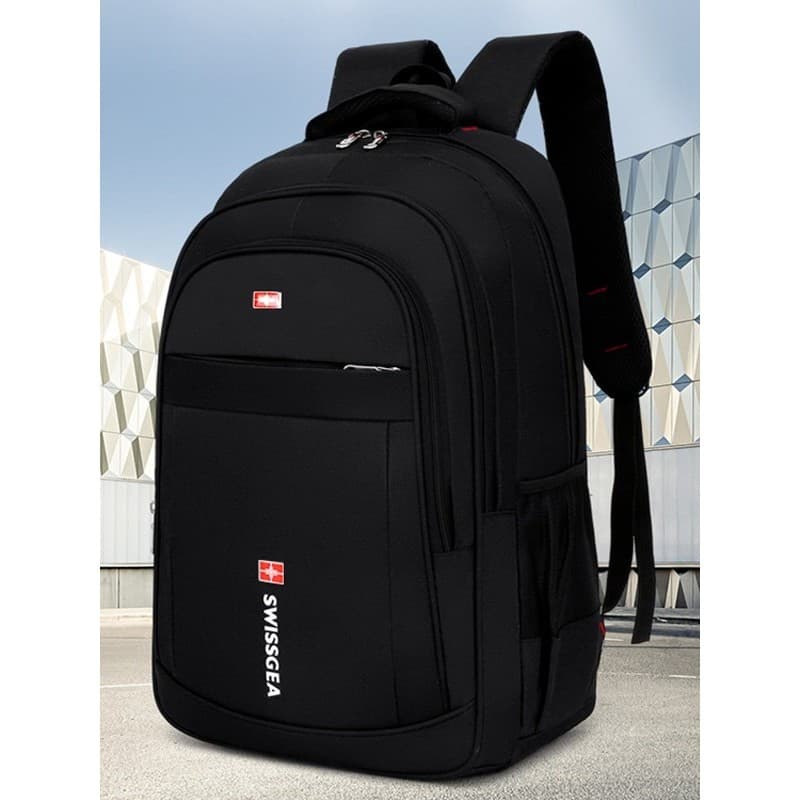 Mochila masculina de qualidade sabre, grande capacidade, viagem de negócios, computador, escola secundária, estudante un
