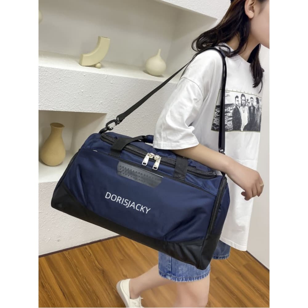 Bolsa de viagem portátil de grande capacidade, bolsa de bagagem feminina, bolsa de viagem de negócios, bolsa de viagem,