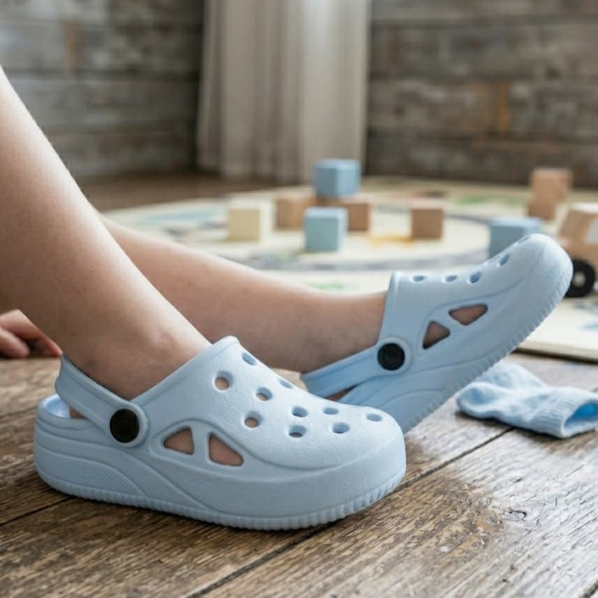 Sandália Babuche Infantil Linha Conforto Antiderrapante Unissex Kids Masculino e Feminino Para Escola Promoção