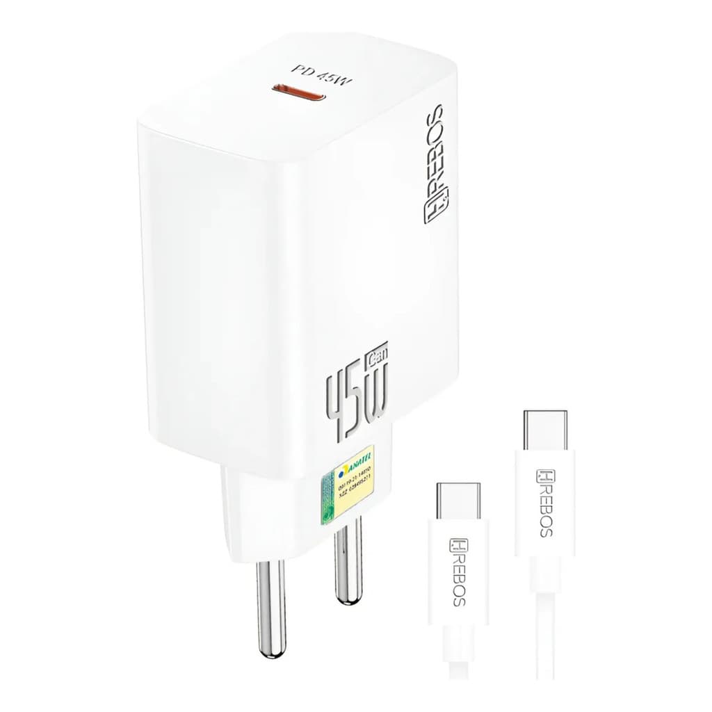 Kit Carregador + Cabo Usb-c/type-c Turbo 45w Para Smartphone