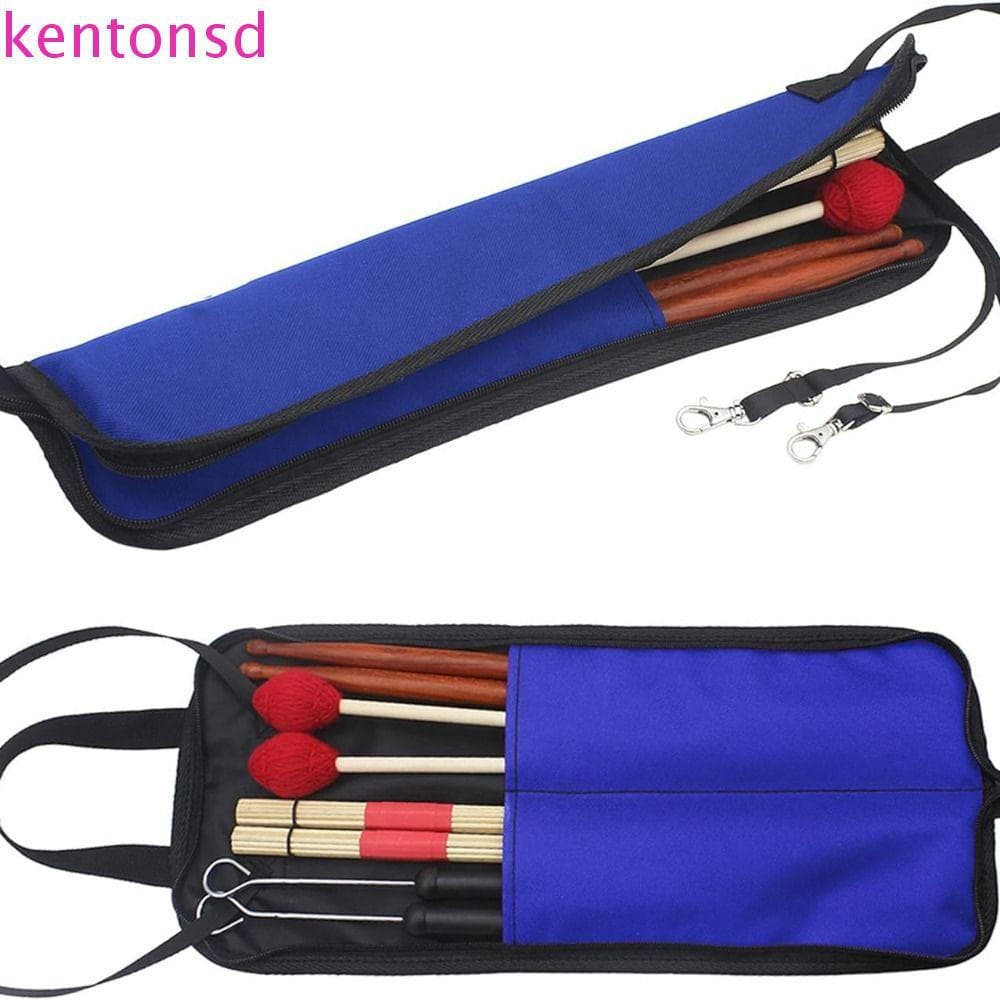 Saco De Baqueta KENTONSD , Mochila Espessa De Pano Oxford , Com Gancho Portátil Zíper Bolso De Malho De Tambor
