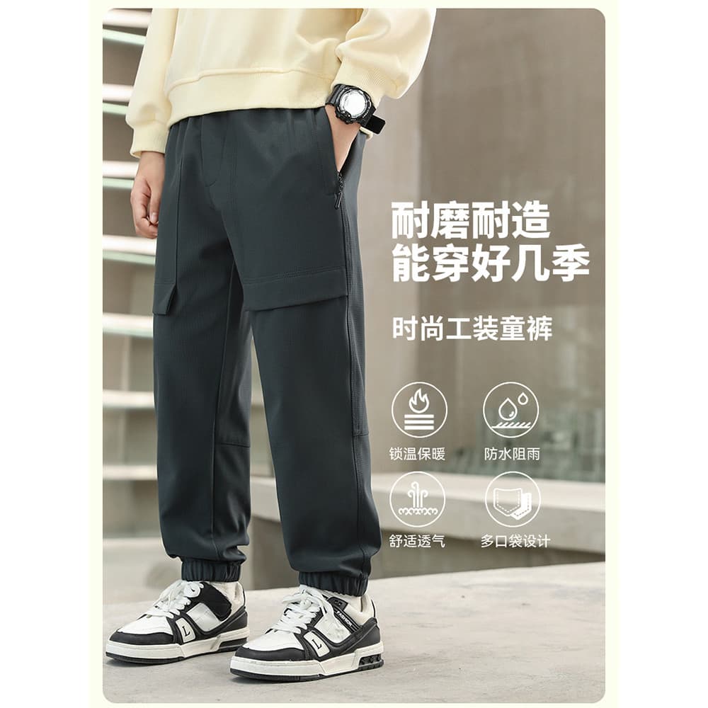 Crianças velo-jaqueta de lã inverno meninos à prova de vento à prova dwindproof água ao ar livre caminhadas calças médio
