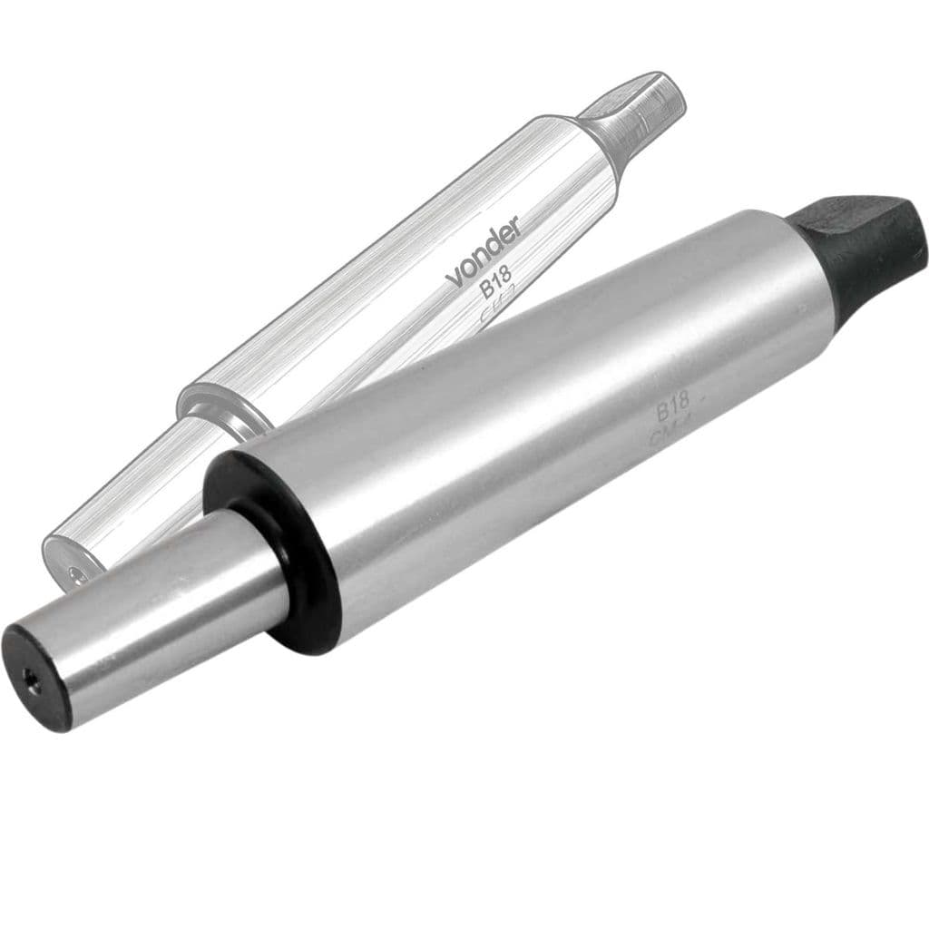 Haste Mandril CM4 Para B18 Vonder 6670418000 Adaptador Cone Morse 4 Para Mandril B18 Torno CNC
