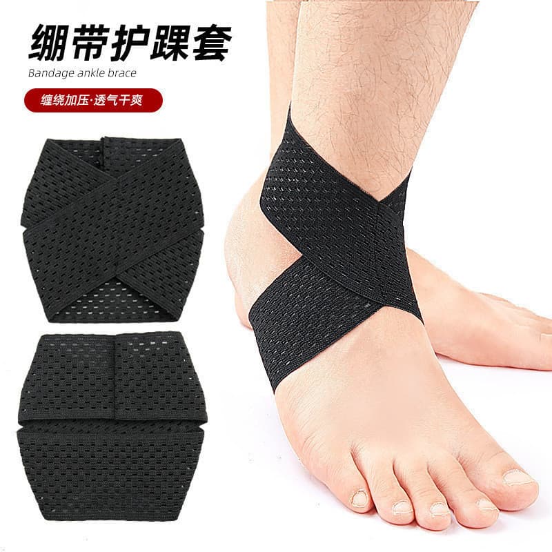 Suporte esportivo protetor de tornozelo fino Wearable tornozelo compressão fixa pode usar sapatos protetor de tornozelo