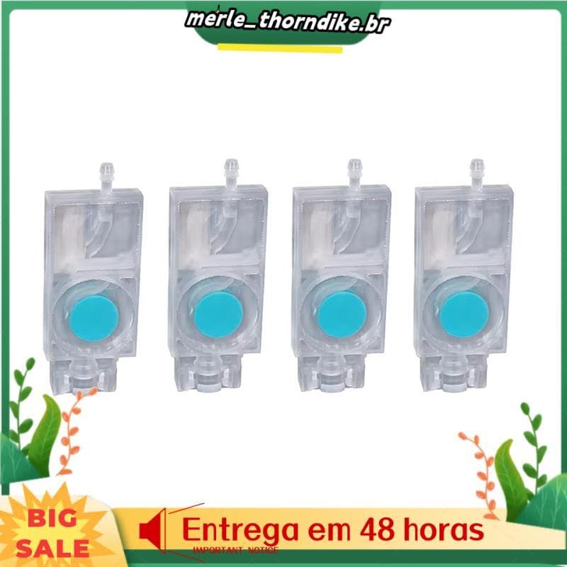 4 Pçs Amortecedor De Tinta Para I3200 A1/I1600-A1 E1 XP600/DX5/5113/4720 Impressoras DTF Impressora Jato Compatível Dump