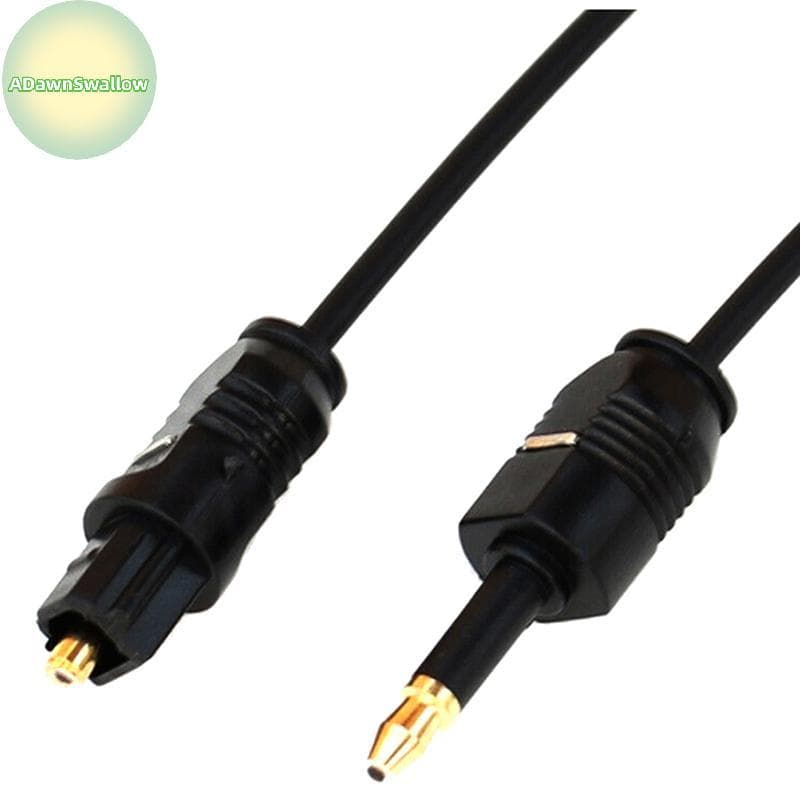 ADS 1.96 Pés Toslink Macho Para Mini Plugue 3.5 Mm Digital Óptico SPDIF Cabo De Áudio BR