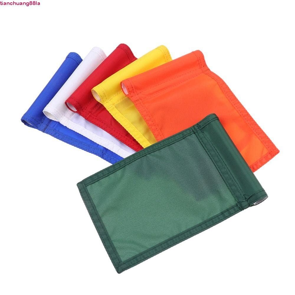 TIANCHUANG Golf Putting Bandeiras Verdes , Pólo De Aço Treinamento De Golfe Buraco Copo , 20X15cm