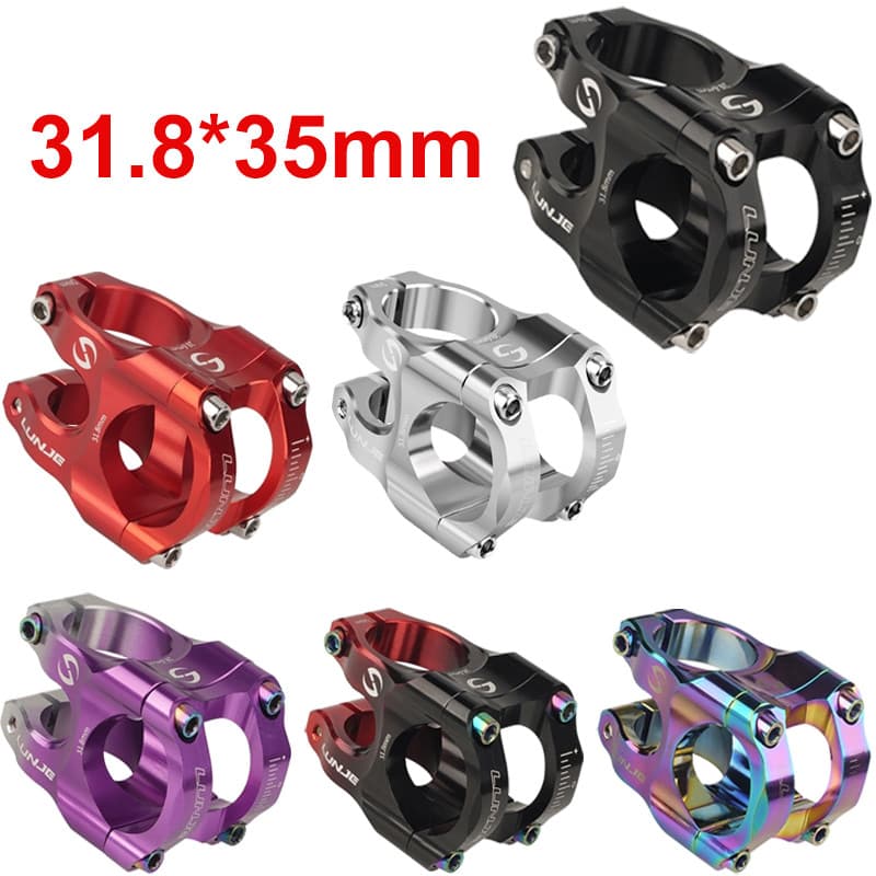 Mountain bike CNC ultra-leve punho da liga de alumínio 31.8*35mm downhill equitação riser