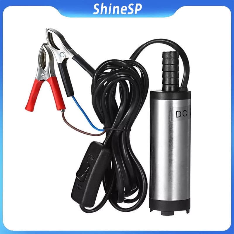 Bomba De Transferência Combustível 12v 38mm 21kw Filtro De Aço Inoxidável
