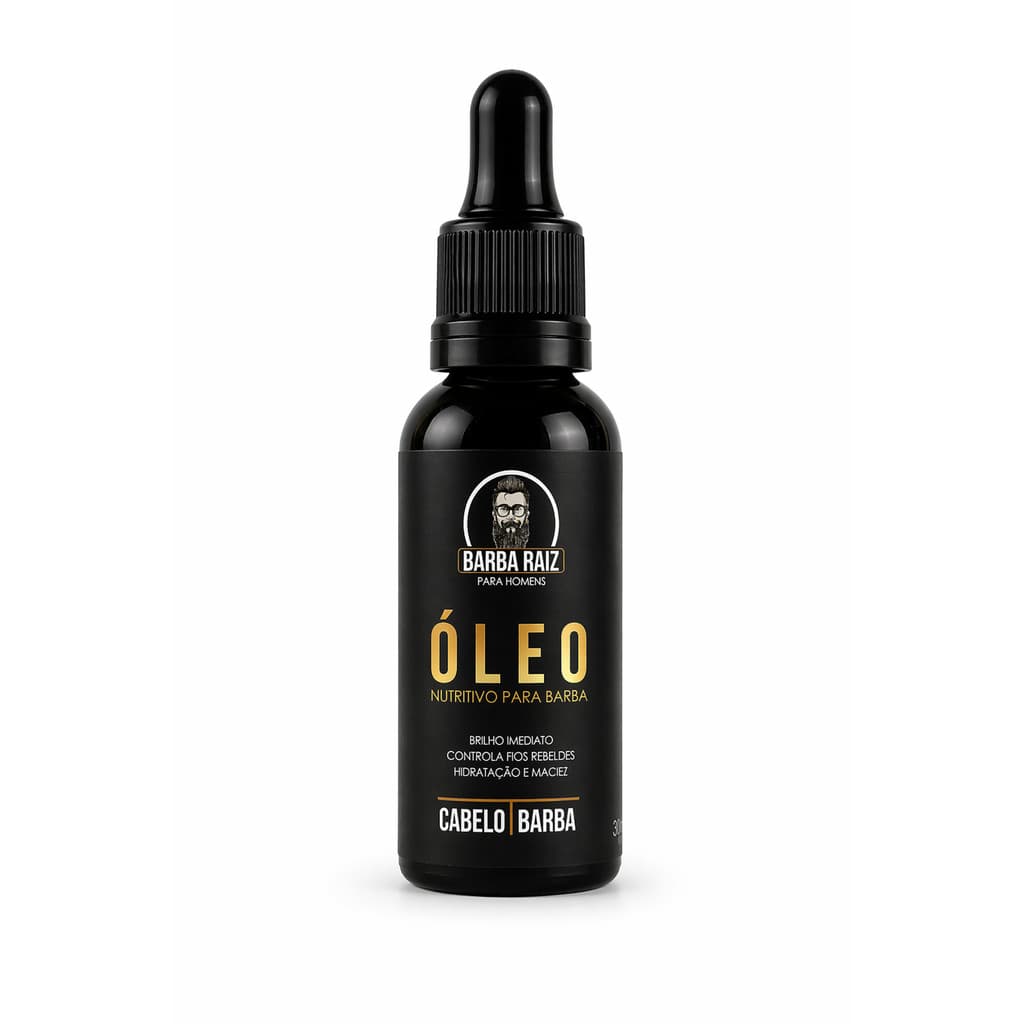 Óleo Nutritivo Barba Raiz - Óleo Nutritivo para barba