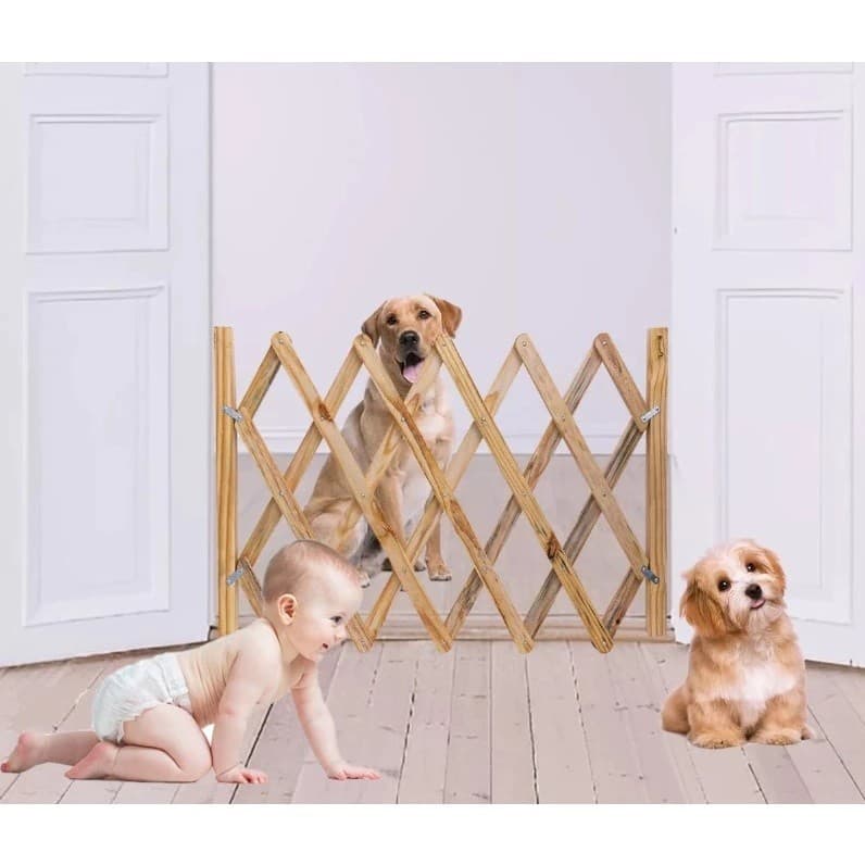 Cerca / cercado / portão em madeira para pets e crianças