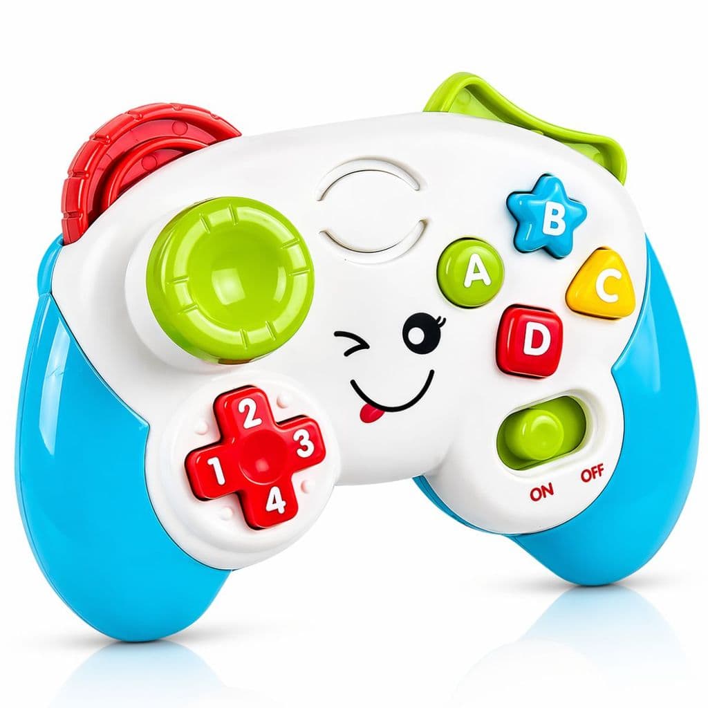Brinquedo Educativo Bebê Divertido Colorido Controle Luz Som For Kids 18m+
