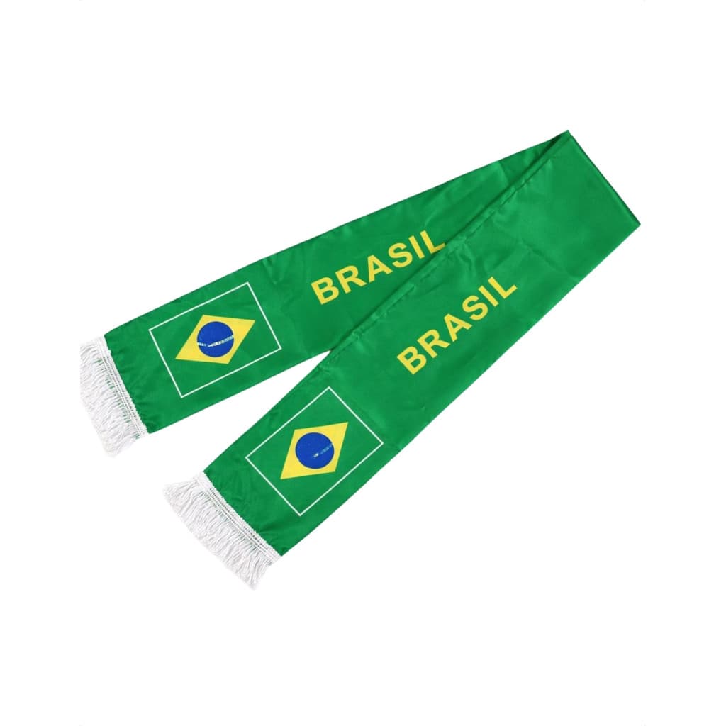 Cachecol Torcida do Brasil Dupla Face Premium Copa do Mundo