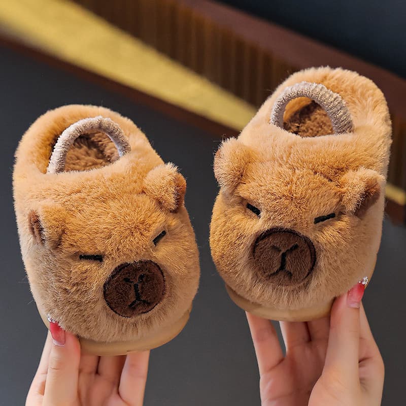 Chinelos de algodão para bebês de 2 a 3 anos, 4 meninas