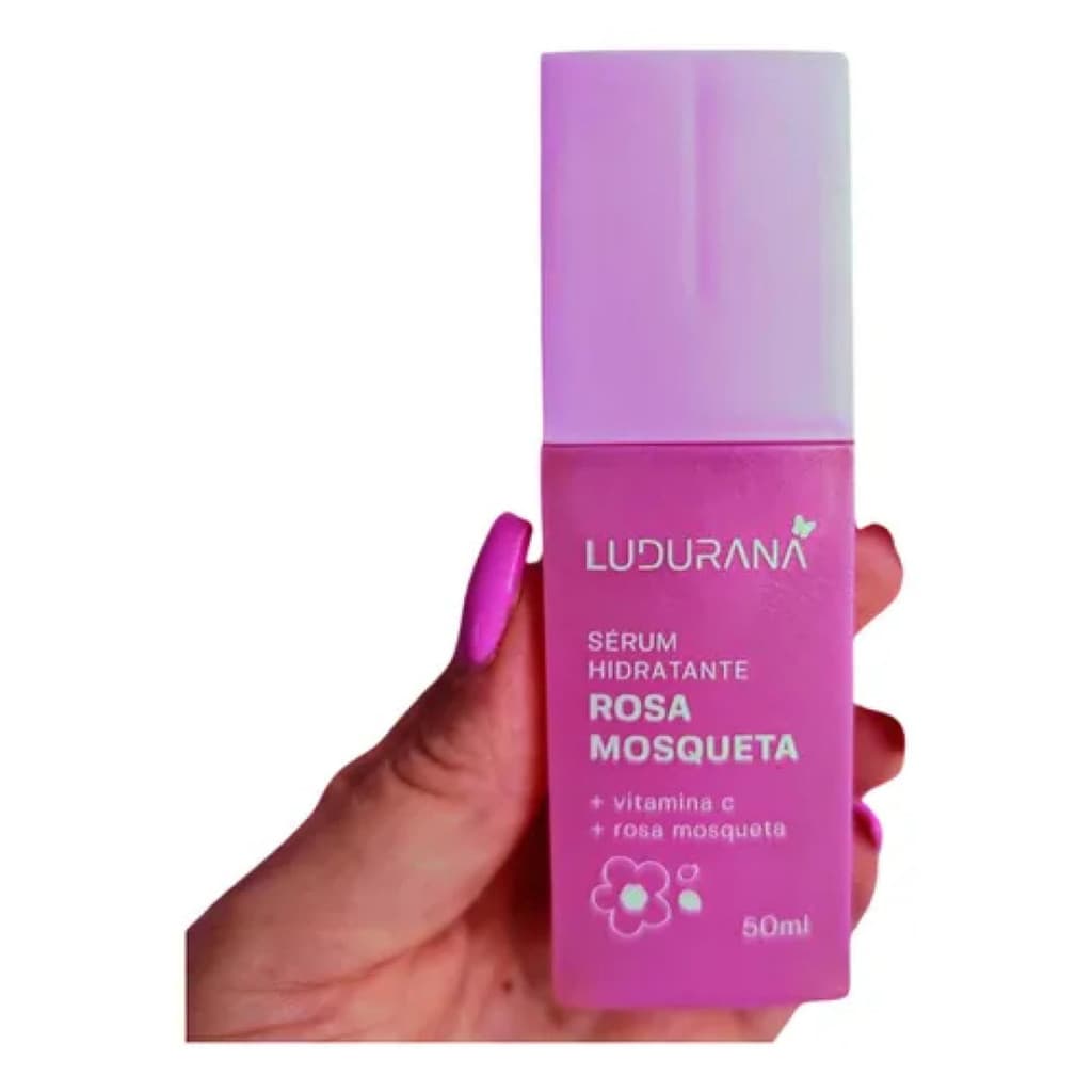 Sérum Facial Ludurana Rosa Mosqueta Hidratação Profunda