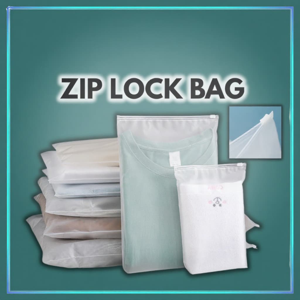Saco De Armazenamento Zip Lock 0.14 Mm Extra Grosso
