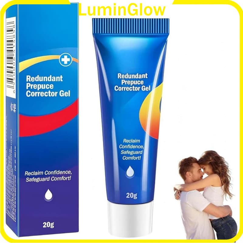 [LuminGlow] Creme para Fimose para Adultos, Gel Natural para Correção de Fimose, Recuperação Suave e Fácil, Gel