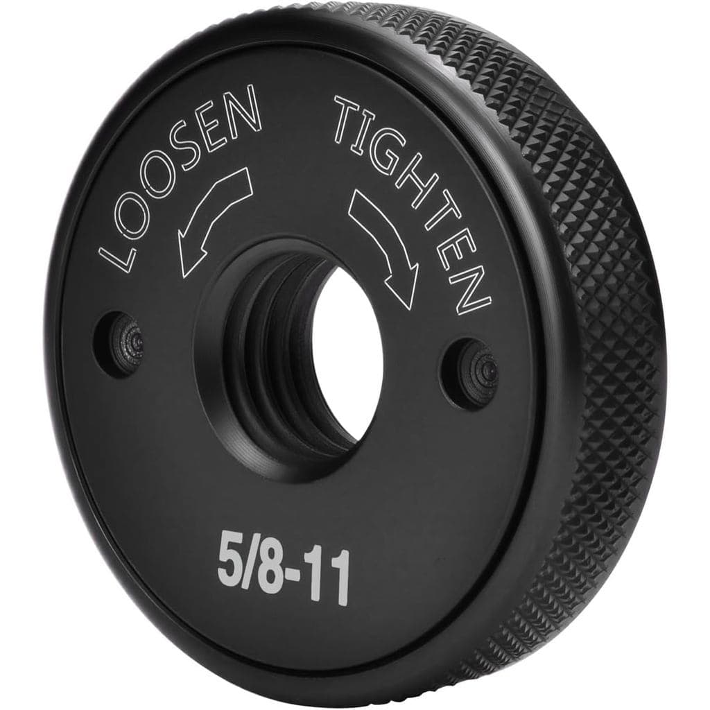 Porca de Flange para Esmerilhadeira Angular com Rosca 5/8-11, Não Requer Chave, Porca para Esmerilhadeira Angular de 4,5