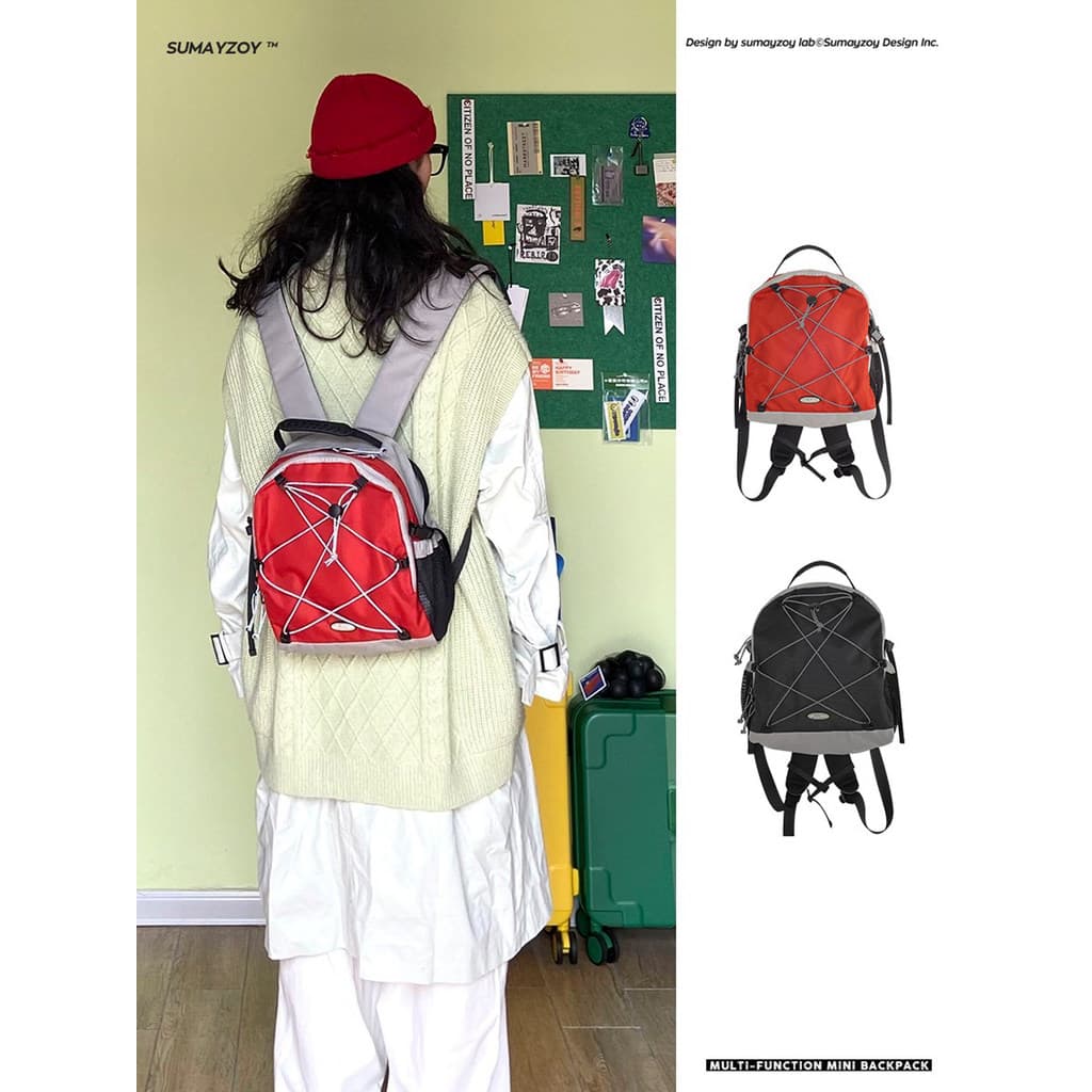 SUMAYZOY mini mochila Casual mini mochila senhoras Commuter trabalho viagem tamanho pequeno saco de escola estudantes un