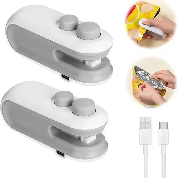 Mini Portátil Selador De Calor Máquina De Selagem De Saco Para Sacos De Lanche De Plástico Alimentos Frescos Saver Ferra