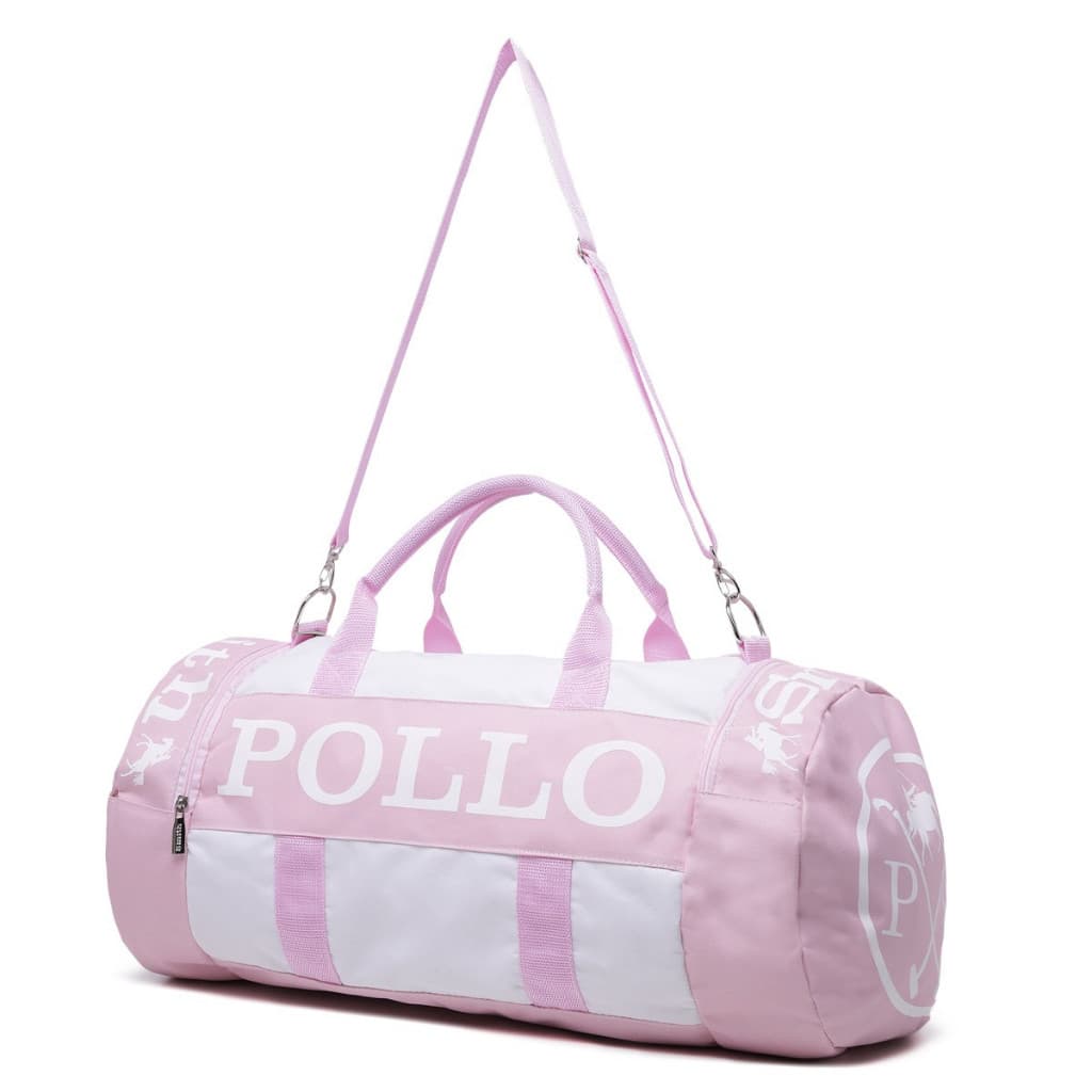 Mala Bolsa Mochila Esportiva Pollo Feminina Masculina para Viagem Academia Passeio dia dia Rosa Bebe
