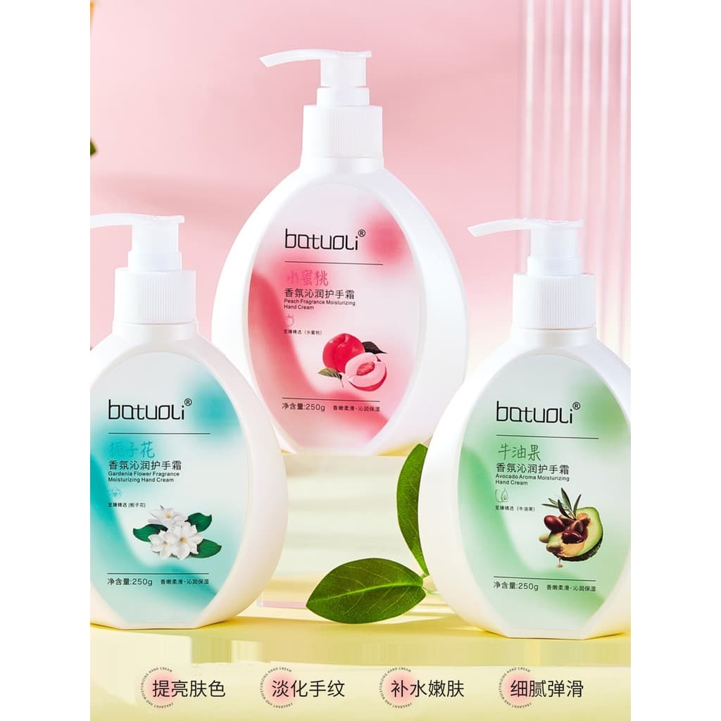 Creme para as mãos fragrância hidratante hidratante hidratante Anti-secagem fragrância de longa duração não gorduroso ou