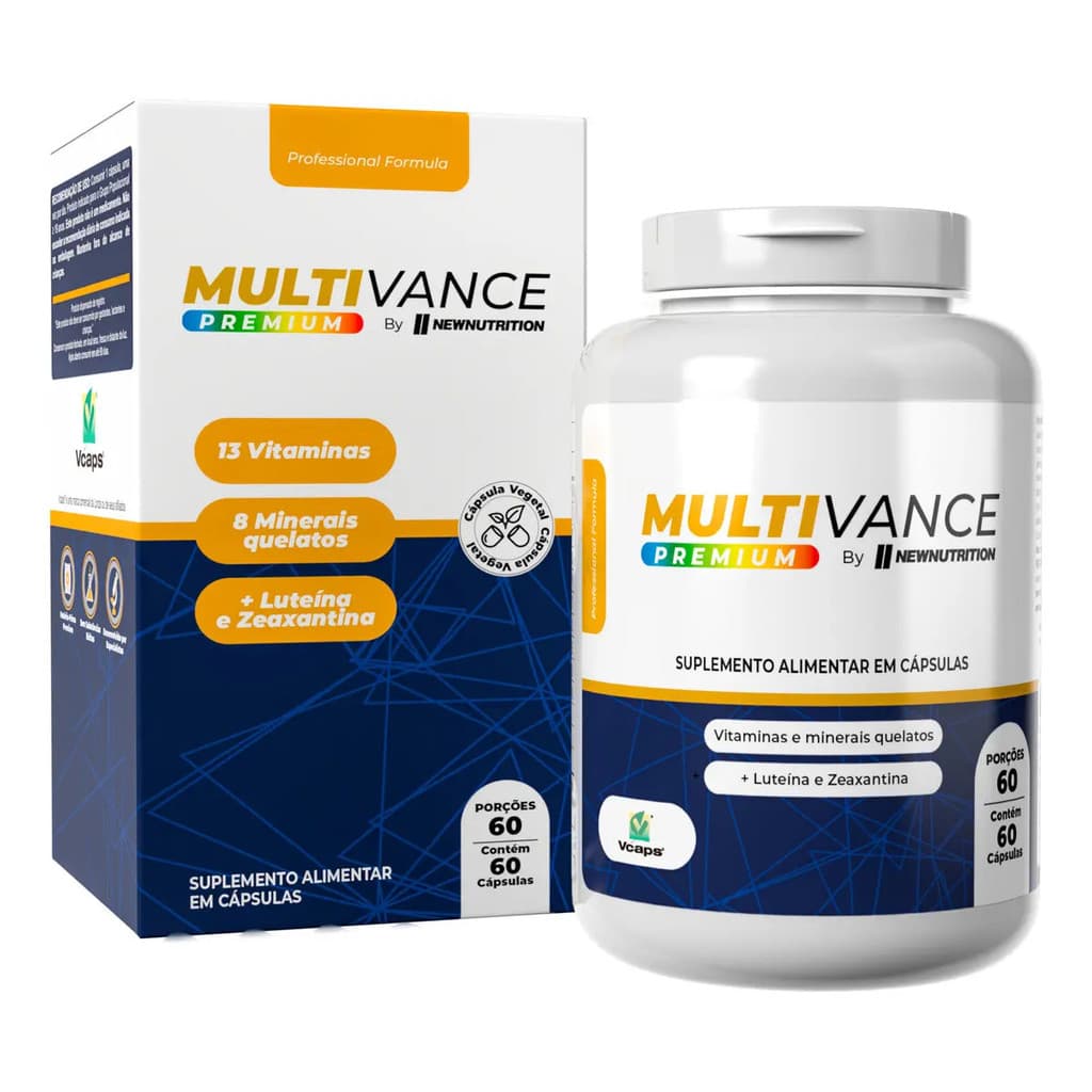 Multivitamínico Multivance Premium 60 Cápsulas Newnutrition