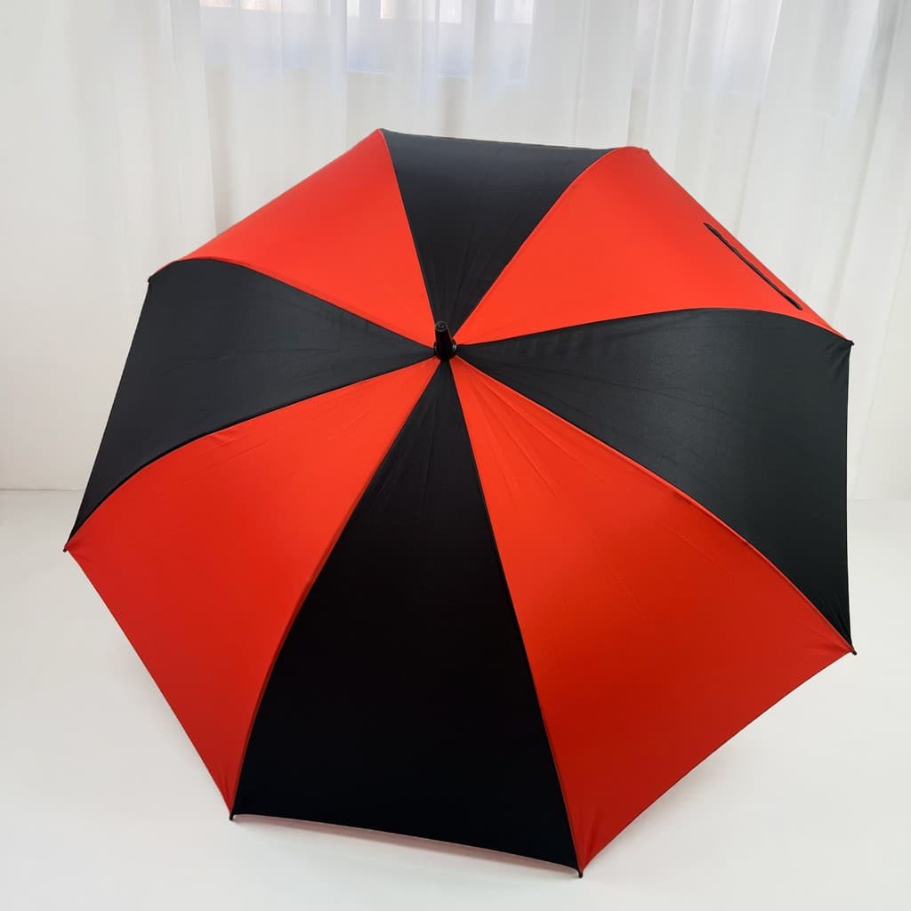 120cm grande vermelho preto costura contraste cor semiautomático estudante adulto portátil resistente a tempestades um-