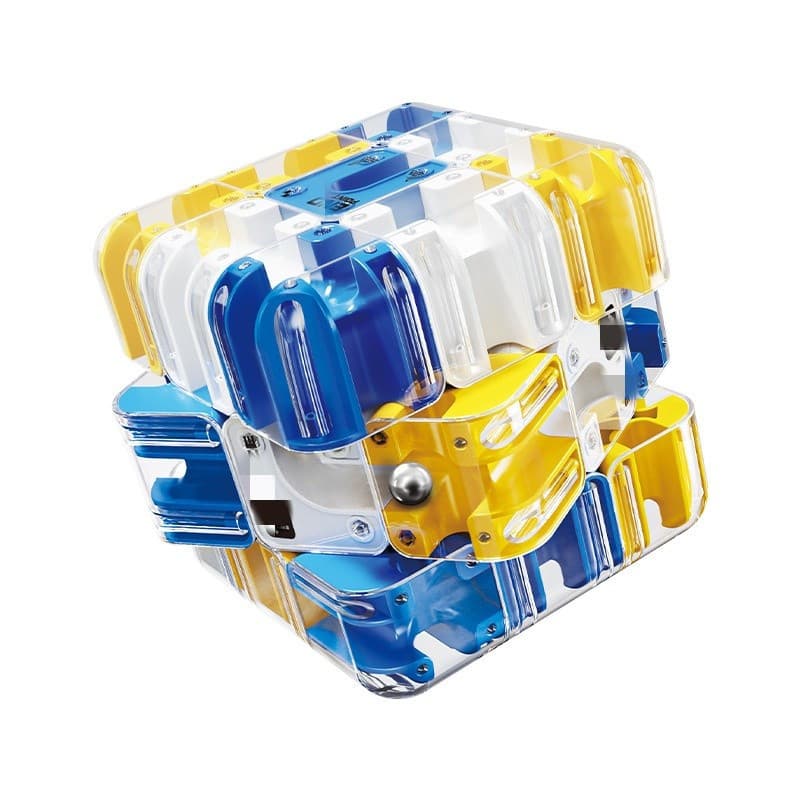 Crianças 3D Labirinto Bola Rolo Cubo Interativo Haste Aprendizagem Brinquedo Para Adolescentes Alívio Do Estresse Divers