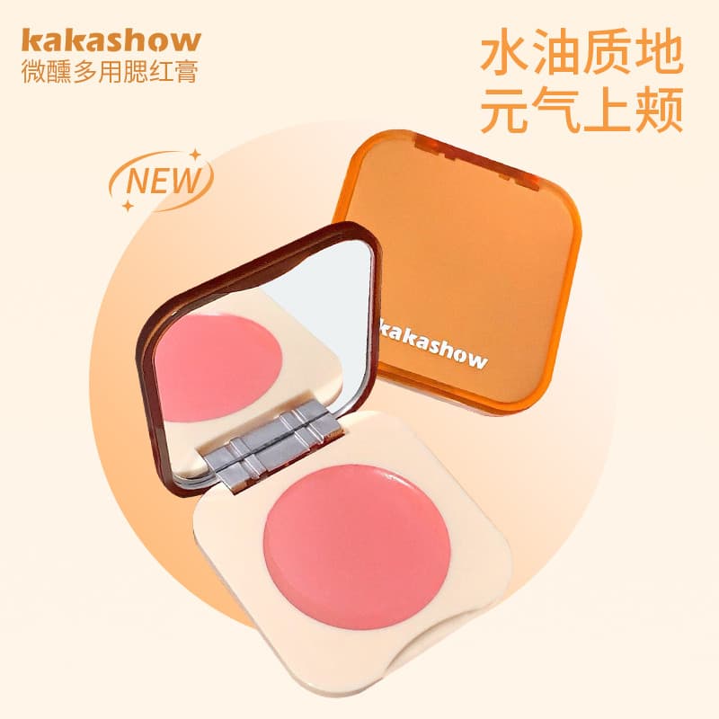 Kakashow ligeiramente bêbado Multi-Purpose Blush creme clareamento Natural rejuvenescedor cor rejuvenescedor rosto falso
