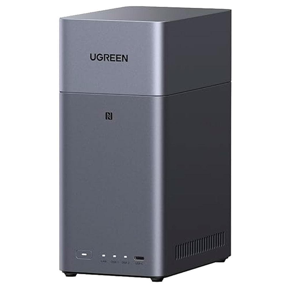 Storage Nas Ugreen Torre S/hd 2 Baias Dh2300 1 Porta 1gb - Dh2300