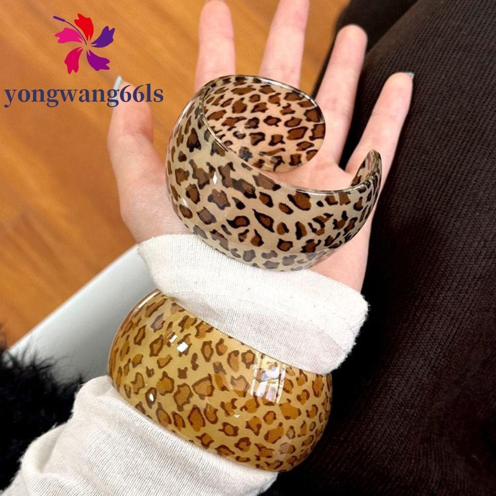 Pulseira Larga Aberta YONGWANG , Acessórios De Joias , De Resina Temperamento , Estilo Europeu Americano