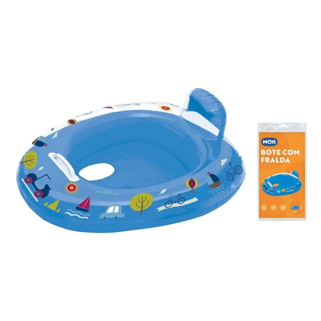 Bote com fralda Mor Azul