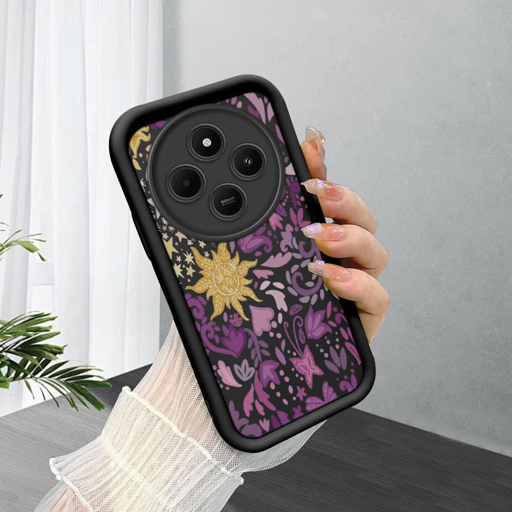 Sussurro Design Capinha Capa Macia Para POCO X7 M7 C55 C65 X5 X6 X3 M3 M4 F3 F5 Pro 5G Xiaomi 14 Silicone Resistente A Q