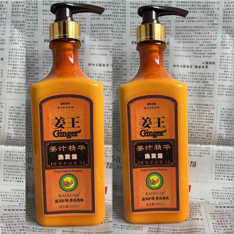 Genuíno Kaixuan Ginger King Ginger Juice Shampoo Essência Loção/Shampoo/Shampoo