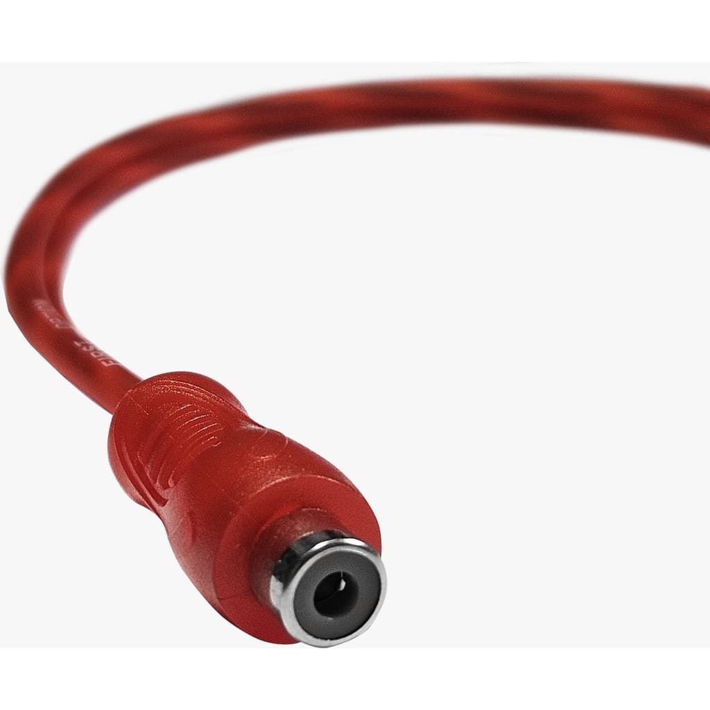 Cabo RCA 12 FO-RCA-S2M1F 30cm (2 macho + 1 Fêmea) Revestido Durável