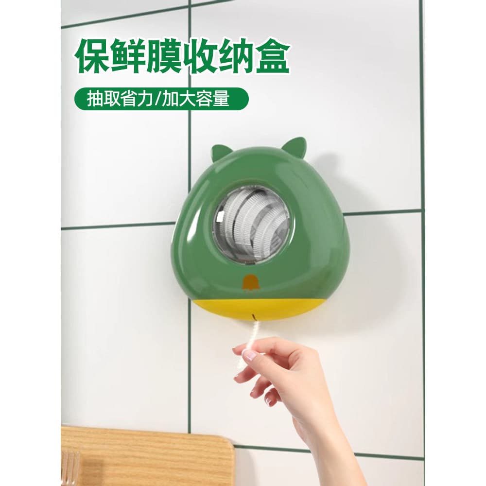 Hamster plástico envoltório caixa de armazenamento descartável tigela capa cozinha perfuração-livre montagem na parede r