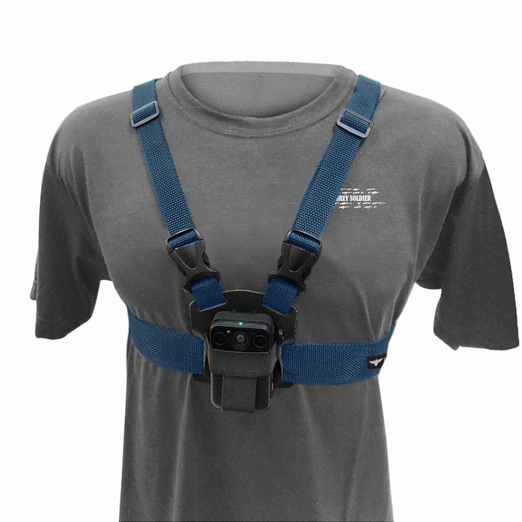 Cinto Bodycam Rapina Militar - Azul Marinho